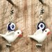 Peace Dove Dangle Earrings