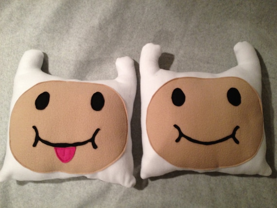 Adventure Time Inspired Finn Pillow