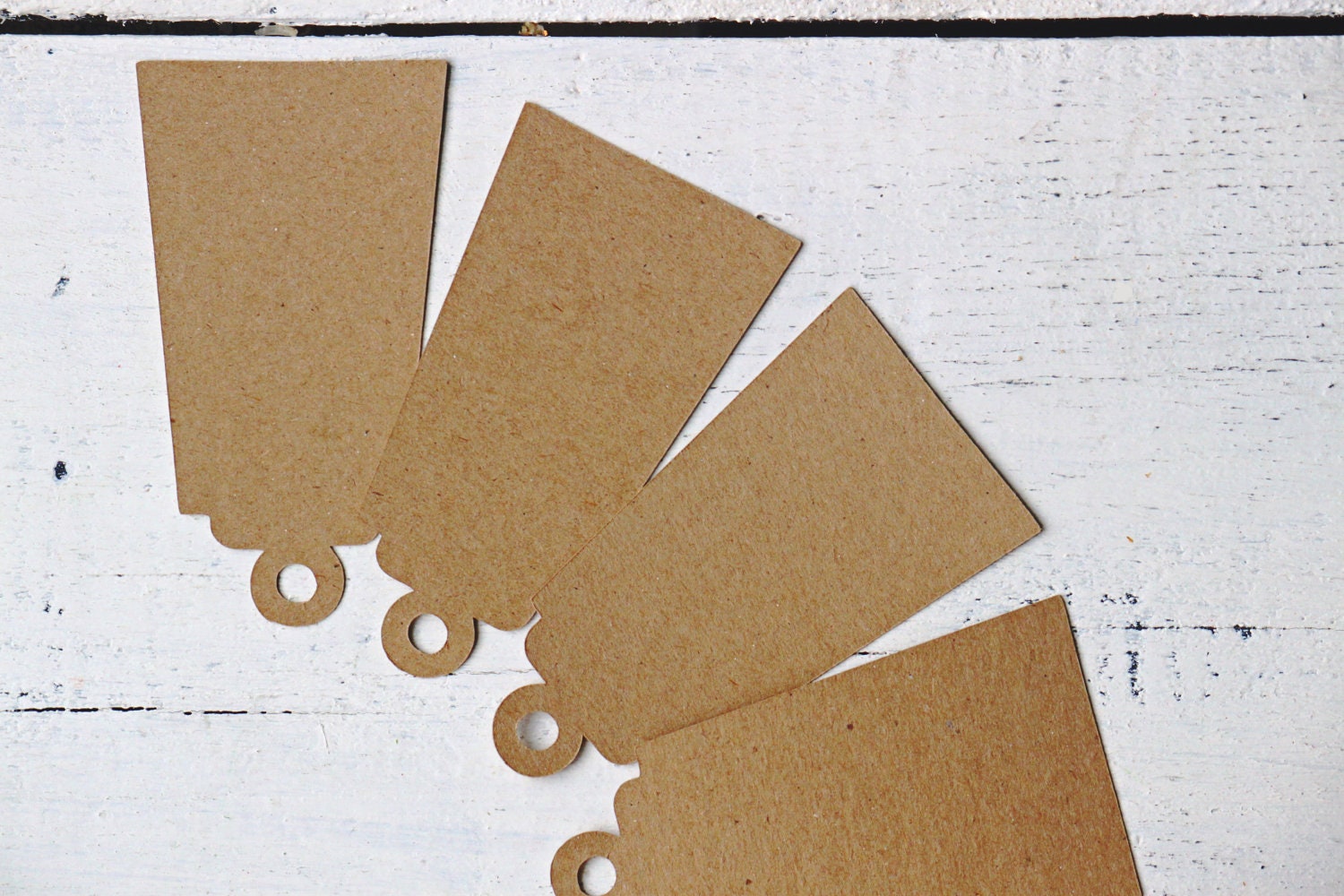 Kraft Paper Gift Tags Kraft Paper Wedding Favor Labels Brown Kraft Paper Goodie Bag Tag - Set of 12