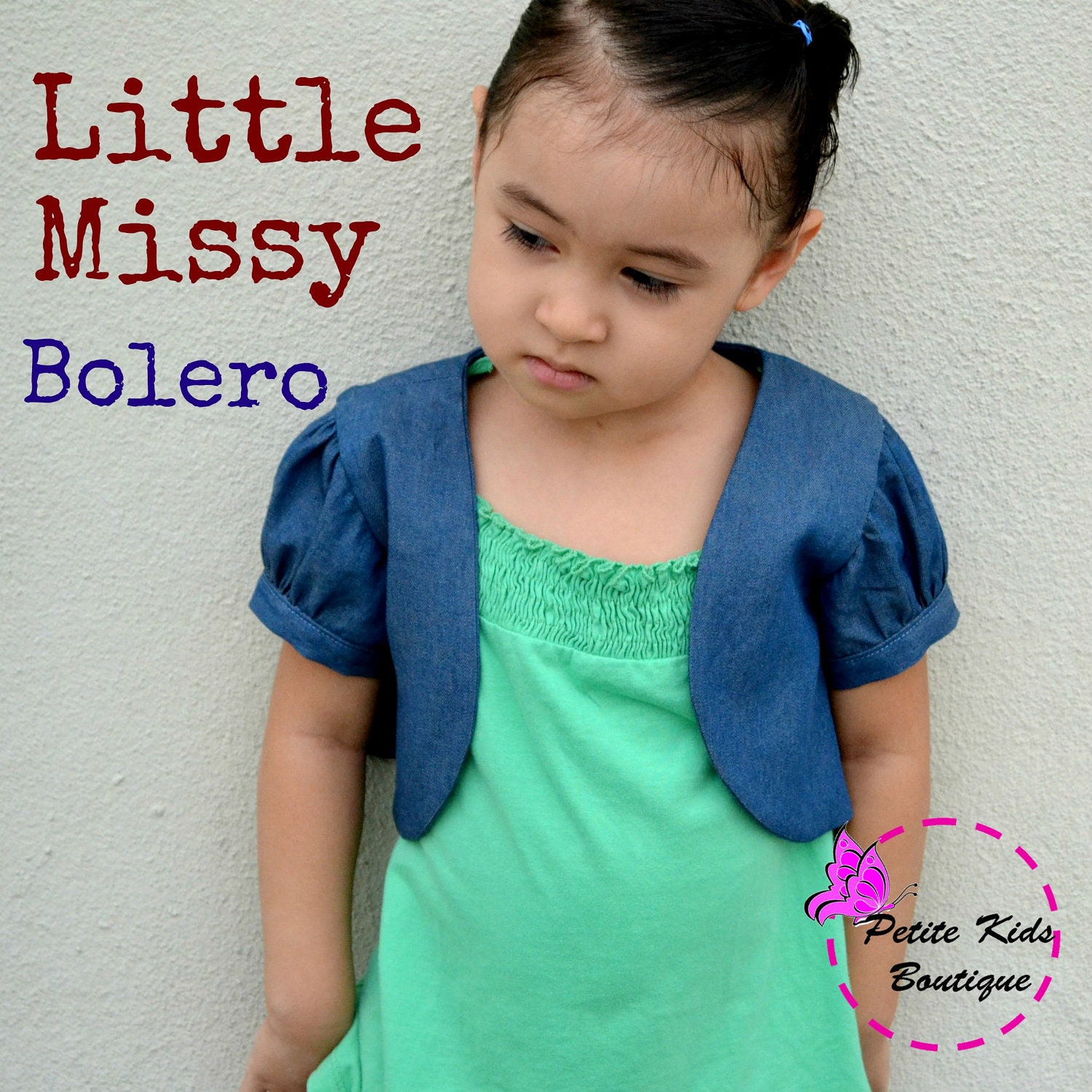 Outfit Bundle: Haven Dress and Little Misssy Bolero 12M 8Y PDF Pattern and Instructions - Value Pack