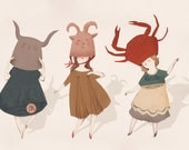 Zodiac Dance Party 8x10