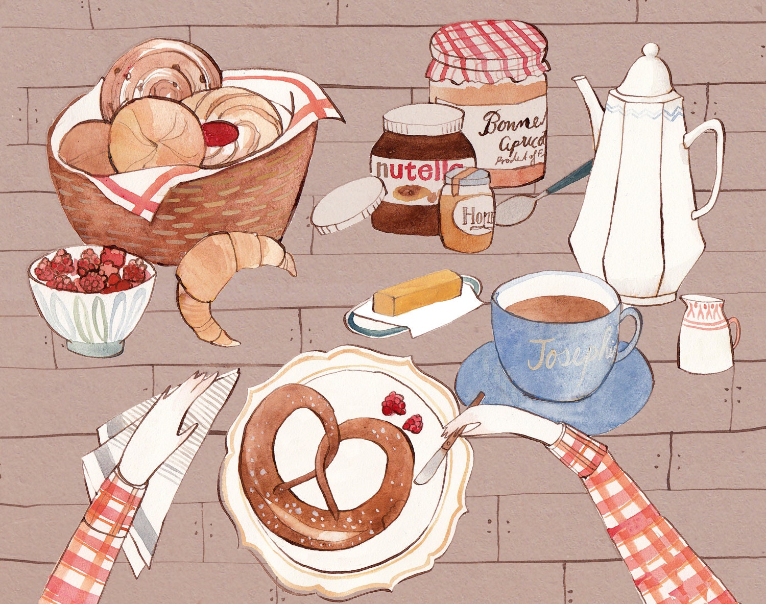 German Breakfast 8.5 by 11
