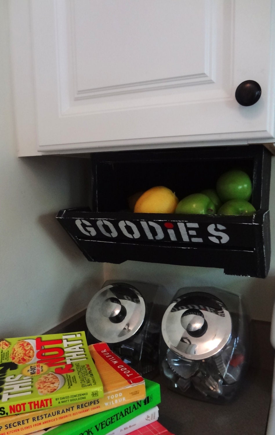 The ORIGINAL Kitchen caBINet Chic Fruit Bin Crate Office Supply Utility Baby Room Organizer Closet Pantry