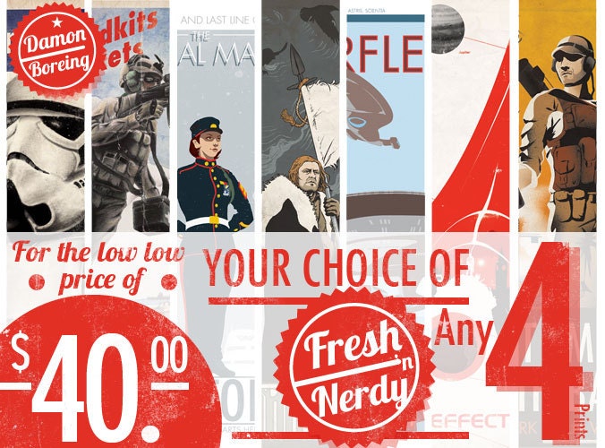 Any 4 Prints Bundle