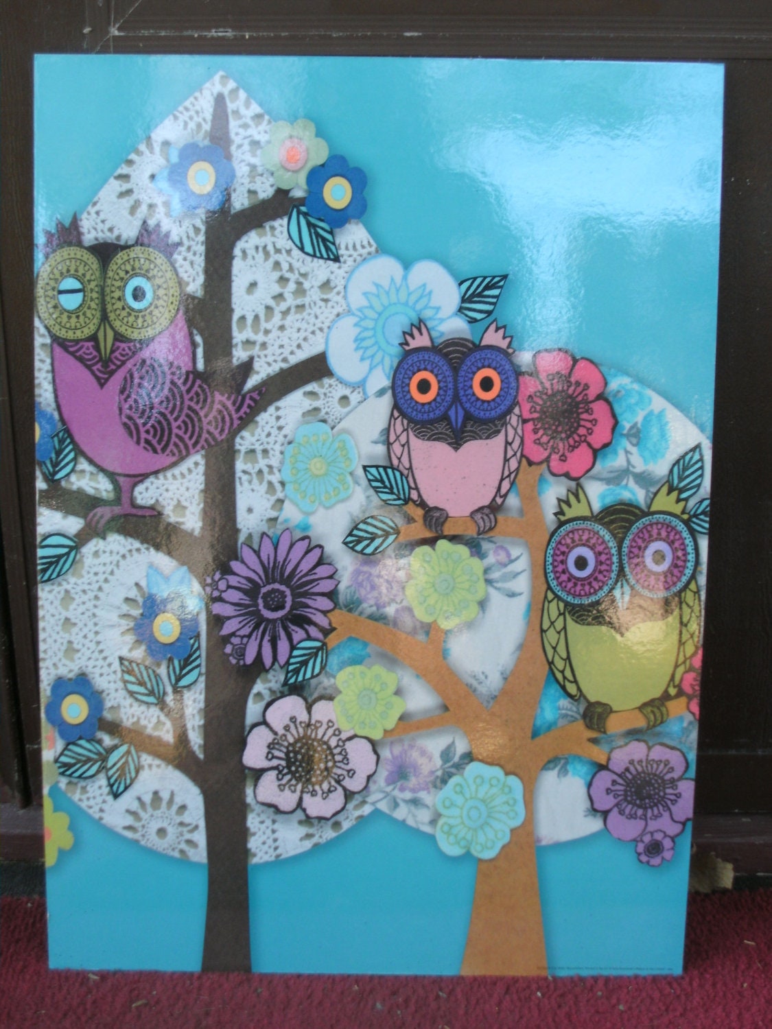 Cool Colorful Stylized Owl Picture