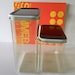 food storage containers - pair - Mepal by Rosti - 70s