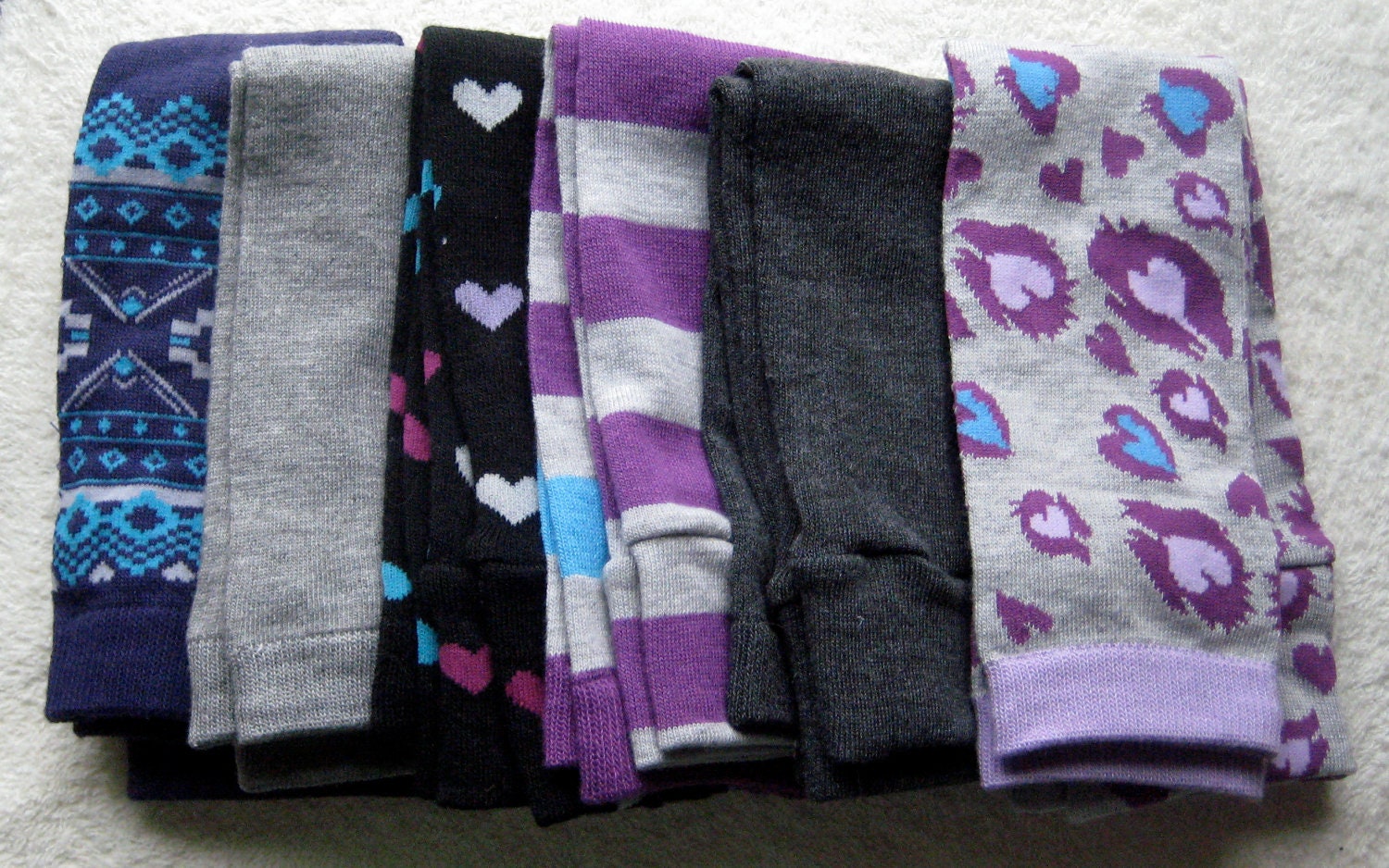 You Choose -- Set of SIX Pairs of Baby Leggings