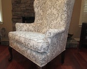 Accent Chair - White Vine