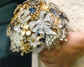 Custom Bridal Brooch Bouquet