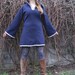 Festival Elf Dress - Medieval Womens Tunic with Pixie Pointy Hoodie - Game of Thrones Costum - Link hoodie - PSY hoodie elven dress