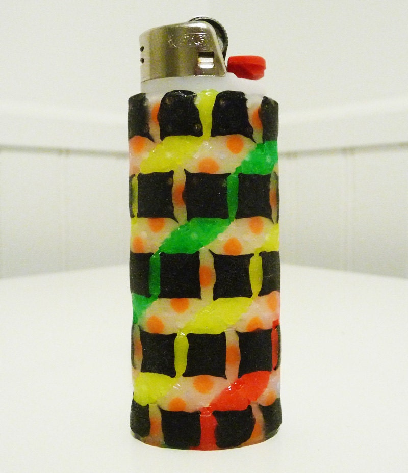 Complex Perler Bead LIGHTER CASE