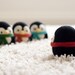 Patrick, Needle Felted Penguin with Custom Scarf