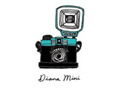 Diana Mini- Choose Your Color- 8x10 Illustration Print