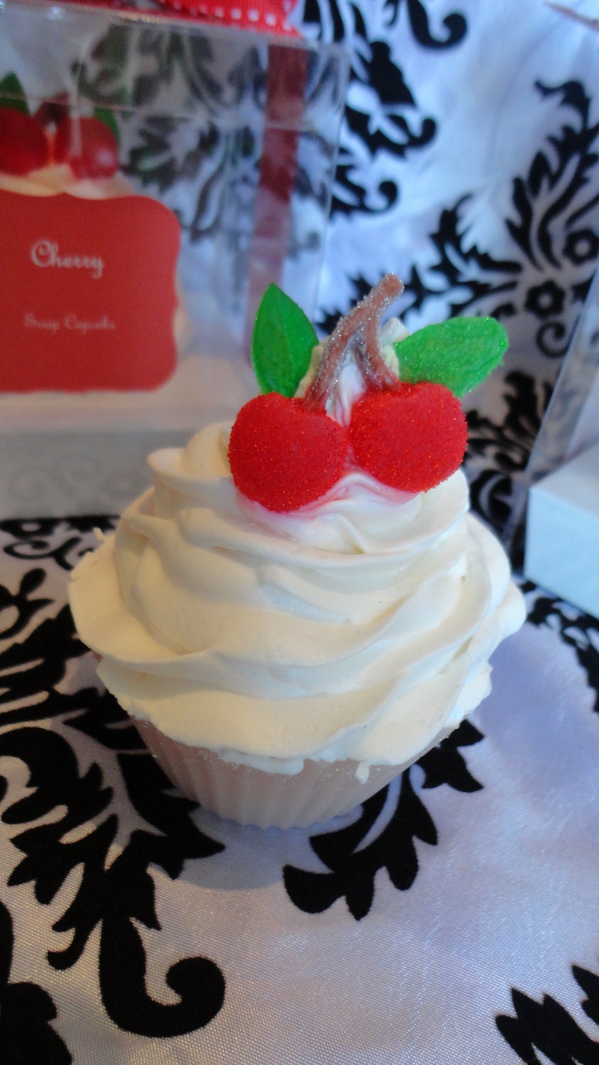 Cherry Soap Cupcake