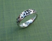sterling silver stack ring