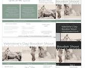 INSTANT DOWNLOAD  Boudoir Studio Marketing Template for Photographers - Boudoir Behind the Scenes