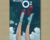 The Wizard of Oz Movie Poster - Whimsical Fantasy Art Print 11 x 17