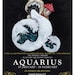 Illustrated Zodiac Aquarius the Water Carrier 8" x 10"