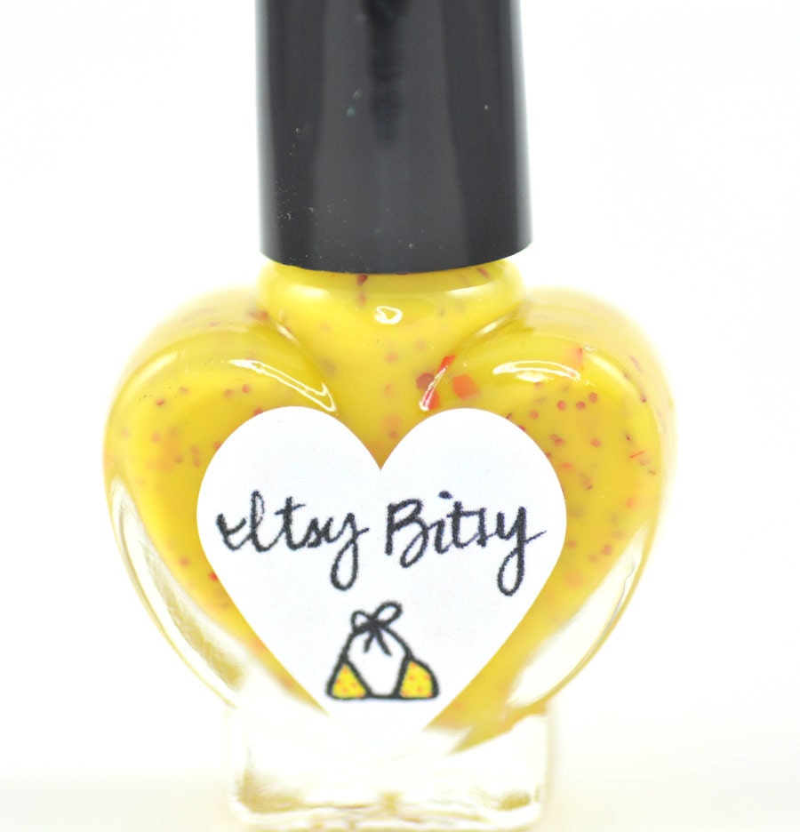 Itsy Bitsy Yellow Nail Polish 5ml Mini Bottle