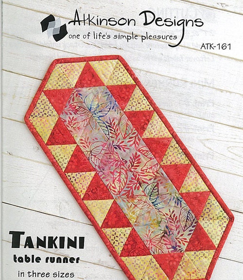 Tankini Table Runner Pattern Coffe Table Toilet Tank Runner Pattern  Atkinson Designs