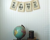 valentines decor personalized monogram inital letter bookpage sheet music book page vintage  customized home decor sign nursery wedding gift