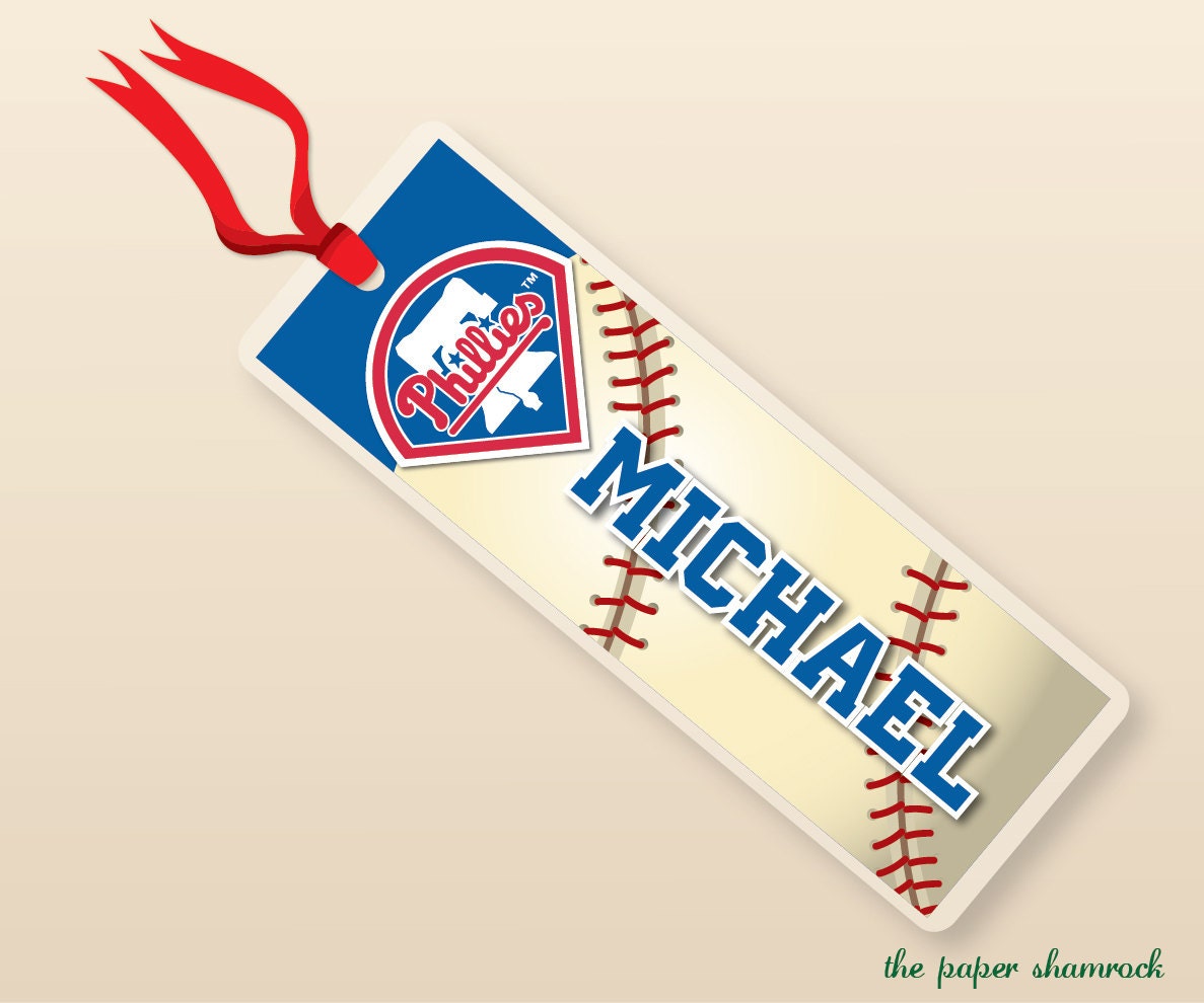 Pick your team - Baseball - Bookmark, Personalized Kids Bookmark, Personalized Bookmark, Kids Bookmarks Bookmark Il_570xn