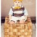 Boy Crochet Scally Cap in Mustard Yellow
