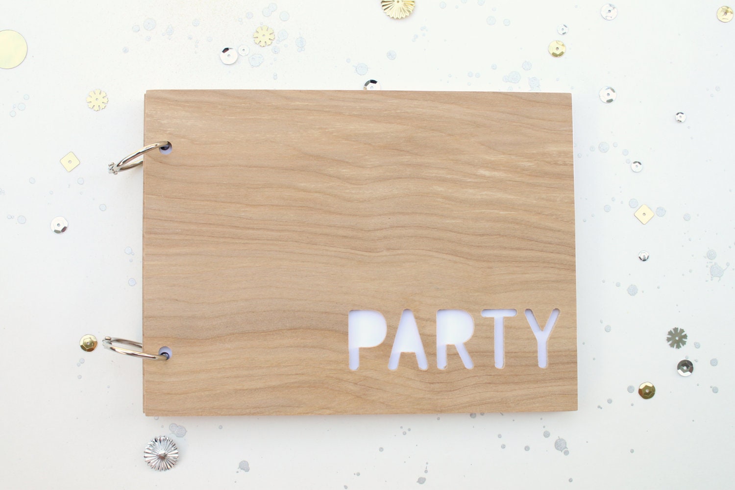 Party cutout mini album/ journal