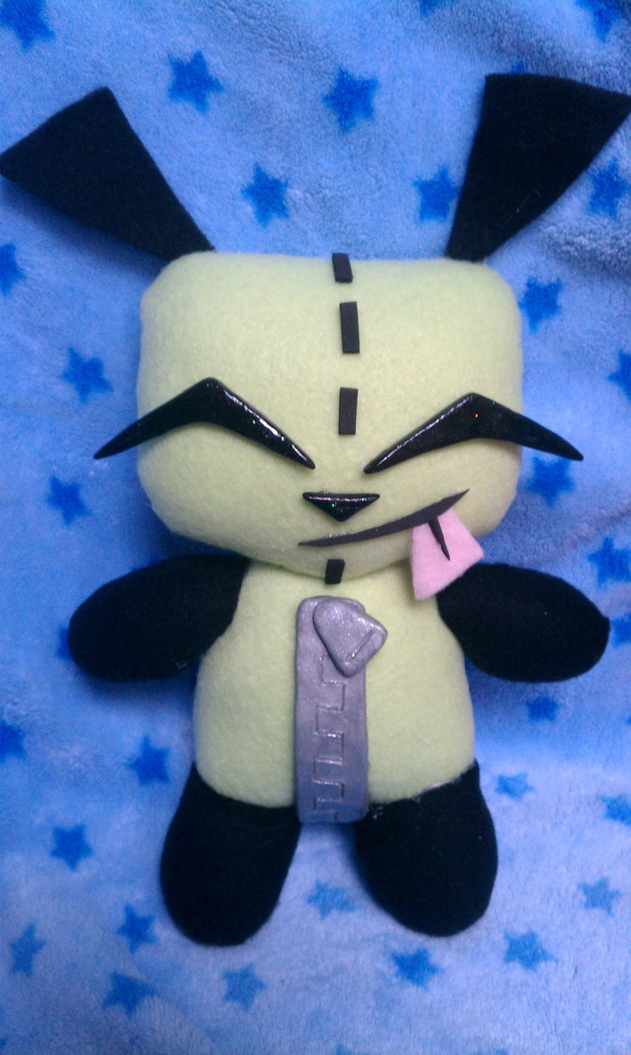 MADE TO ORDER, Inspired by Invader Zim, Kawaii Girr Plush :3