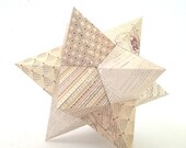 Origami Star Decoration (LARGE) - Origami Wedding Decoration - Hanging Wedding Decoration - Party Decoration
