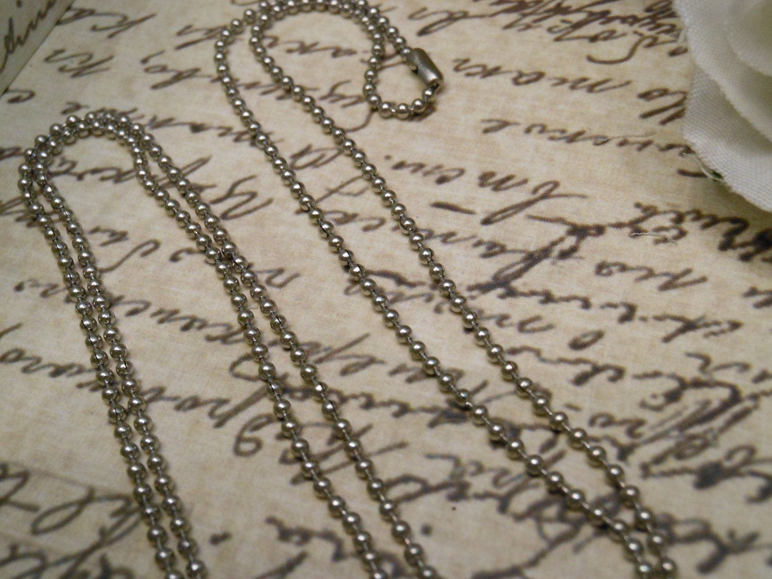 24" Stainless Steel Durable Ball Chain