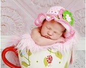 Baby Tea Party Garden Flower Sun Easter Hat - Beanie Boy Girl Costume Halloween Thanksgiving Costume Photo Prop Christmas Gift Winter Outfi
