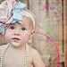 Mademoiselle Shabby Chic Bow Headband