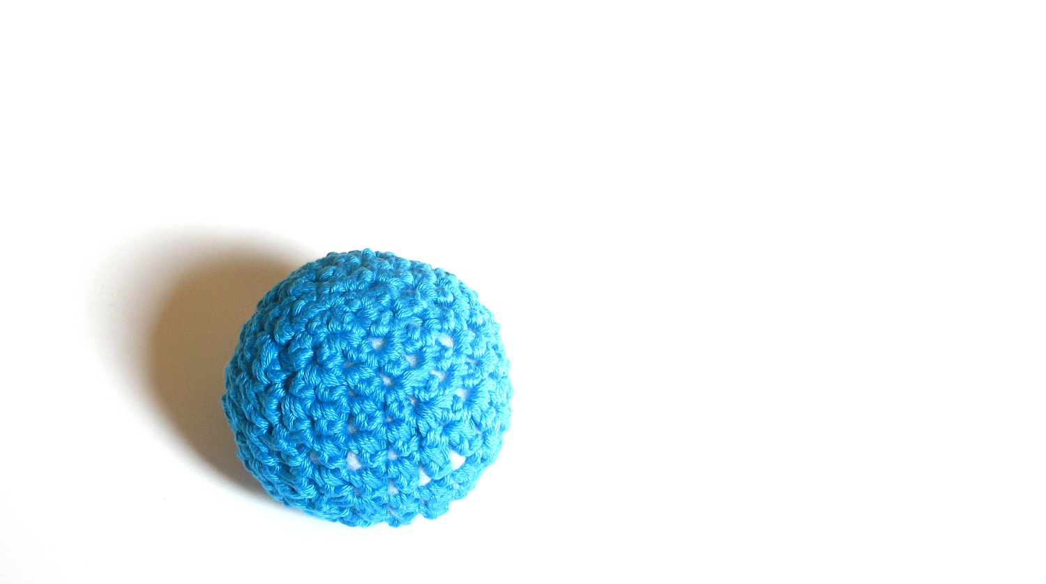 Crocheted Cat Ball Toy - a handmade toy for your cat