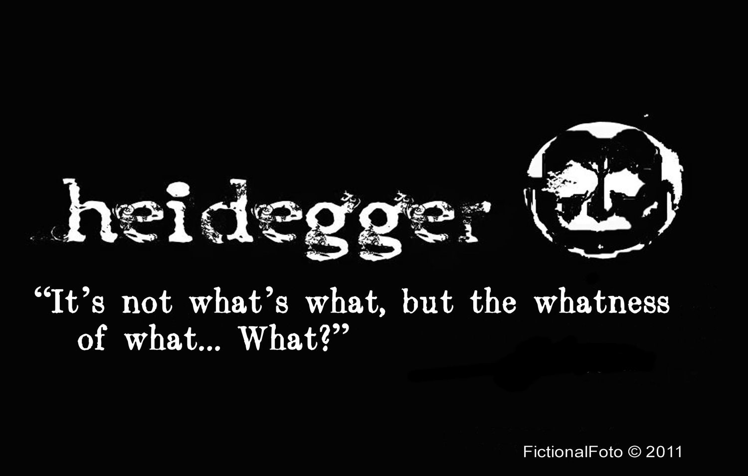 Heidegger Mug Philosophy Humor Funny Quote