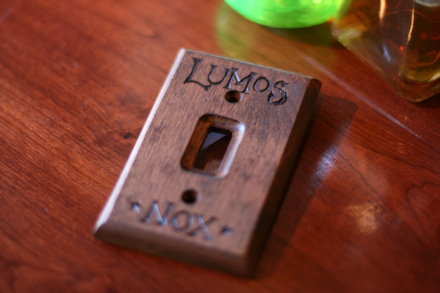 Lumos-Nox Harry Potter light switch wall panel