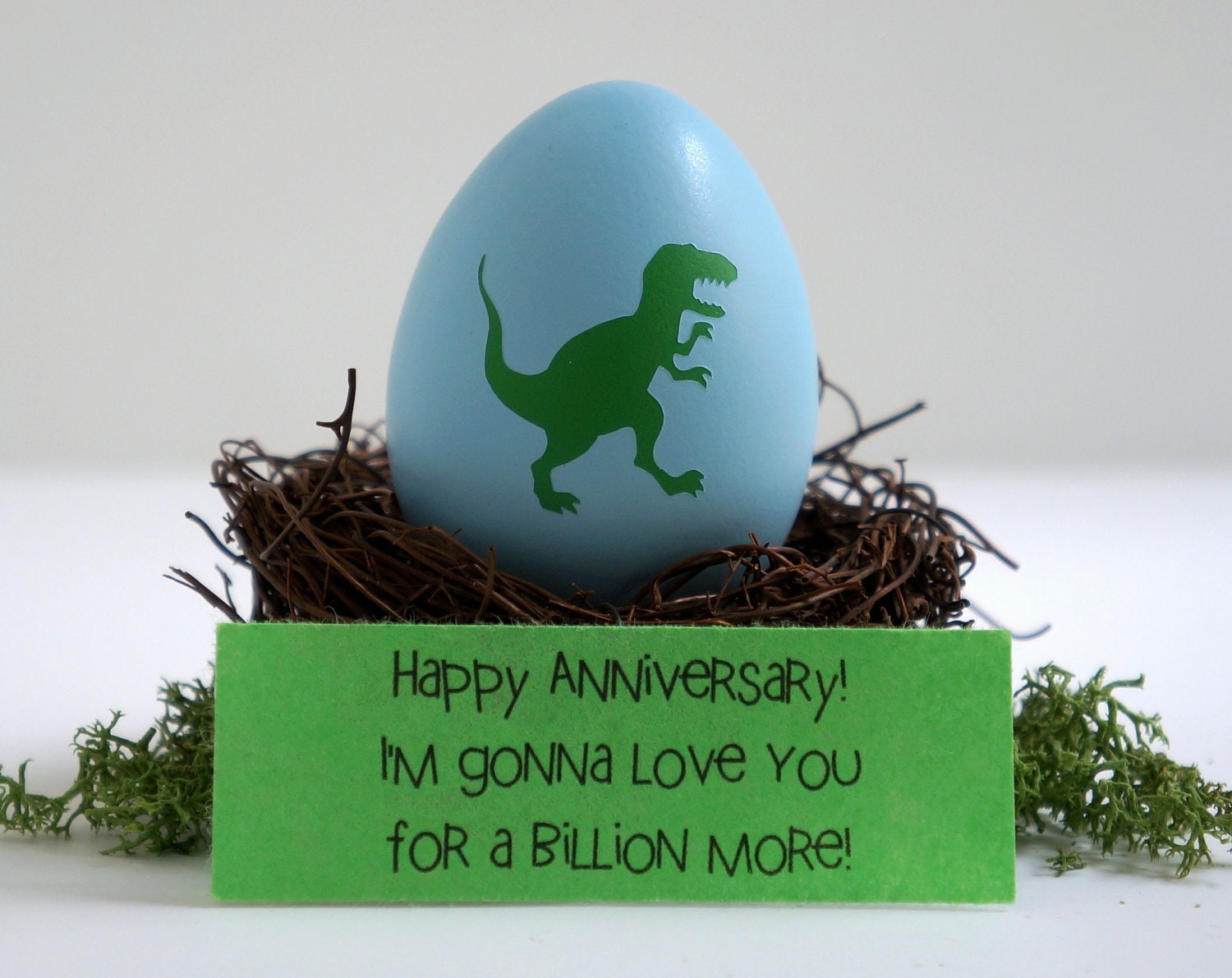 Love You for a Billion Years. Super Cool Anniversary Gift. Gift for Boyfriend.