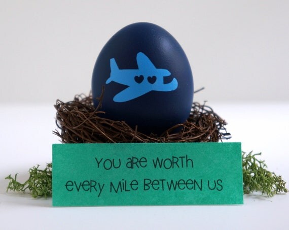 Long Distance Relationship Love Note. You Are Worth Every Mile Between Us. I Miss You Card.