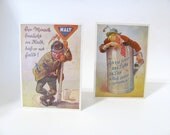 Vintage German Postcards Set of 2