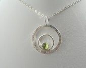 Peridot Sterling Silver Necklace