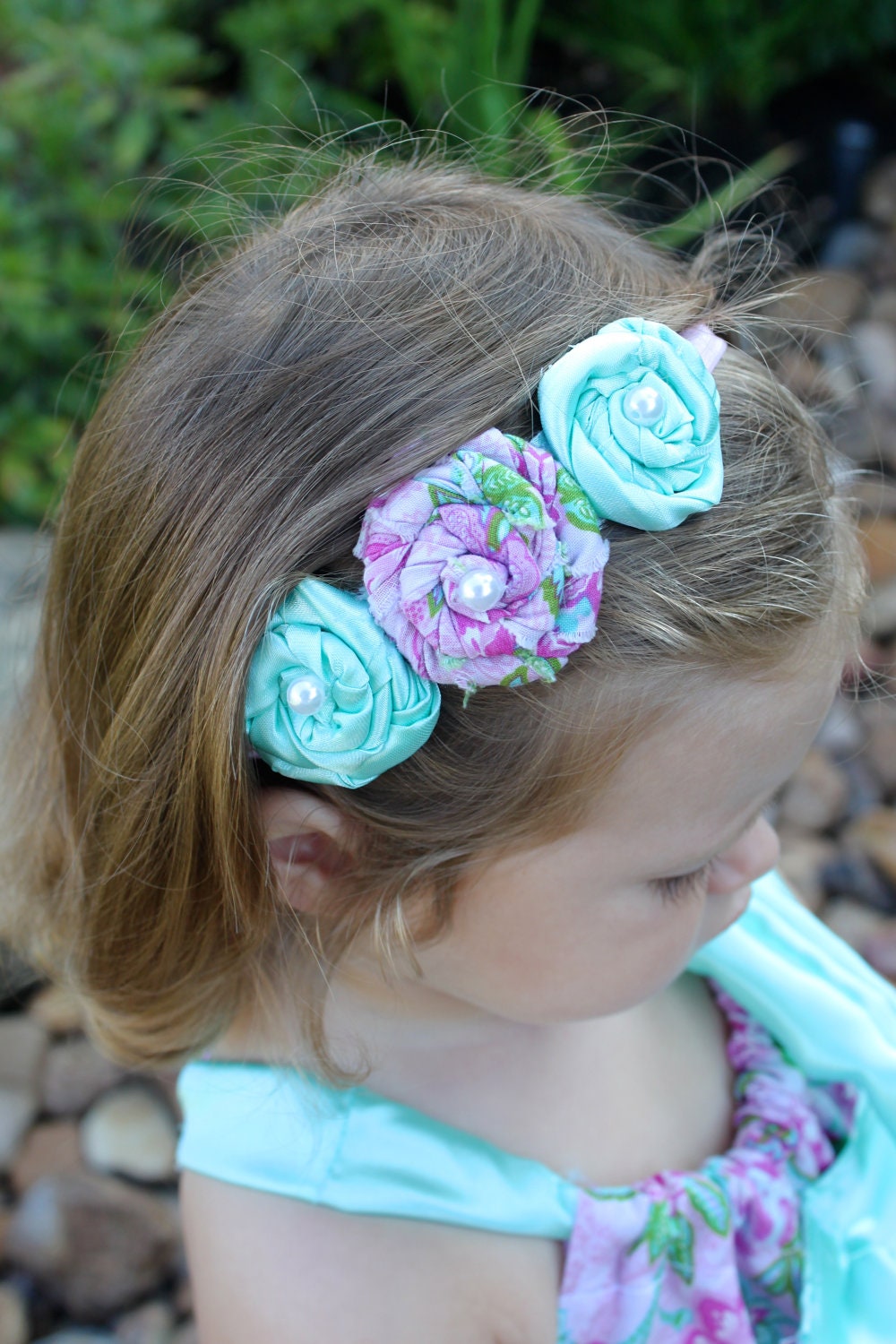 THE MADELYN HEADBAND- pageant wear--holiday headband - photo shoot prop-baby girl headband-