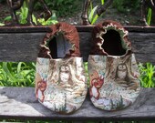 Toddler Shoe--Beatrix Potter--Squirrel Nutkin--Autumn--Fall--