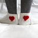 Of White Slipper Socks, Lacing Slippers for Women, Gift for mom