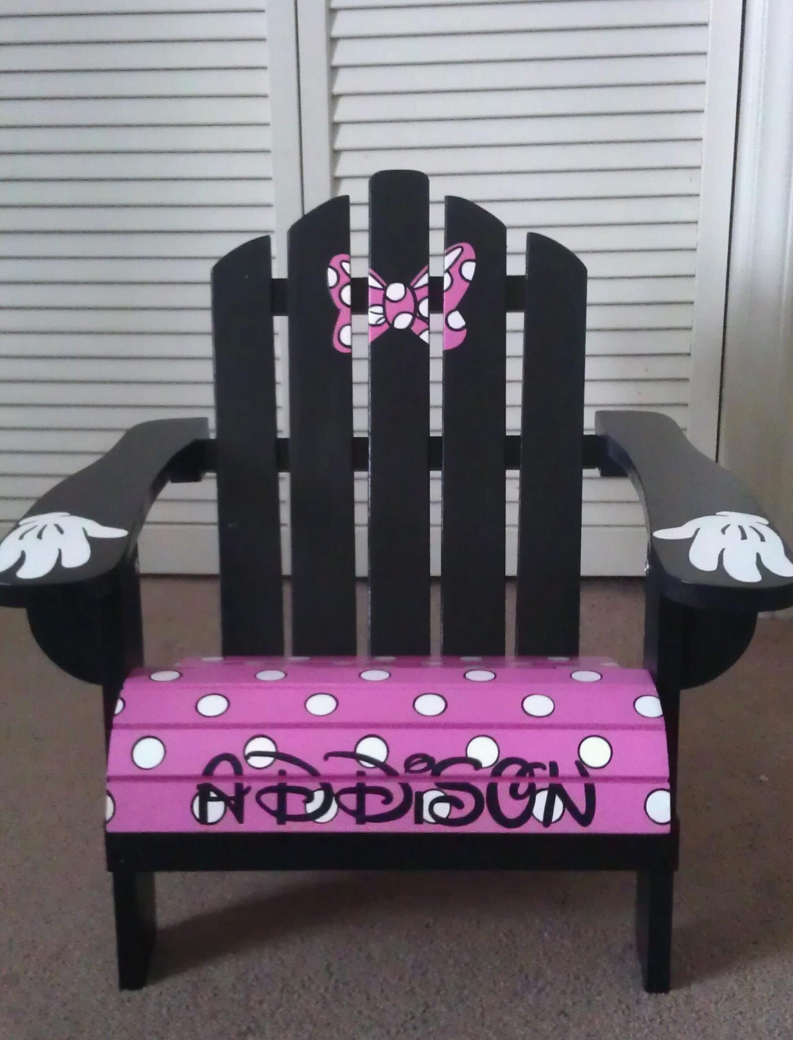 Children's Hand-painted, Made to Order Adirondack Chair (Can Be Personalized)
