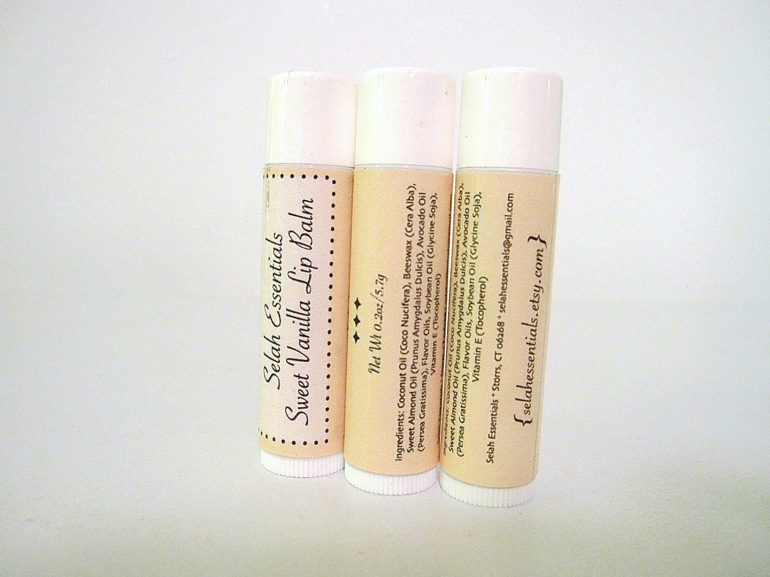 Sweet Vanilla Lip Balm Men and Women Unisex Lip Balm Great Gift