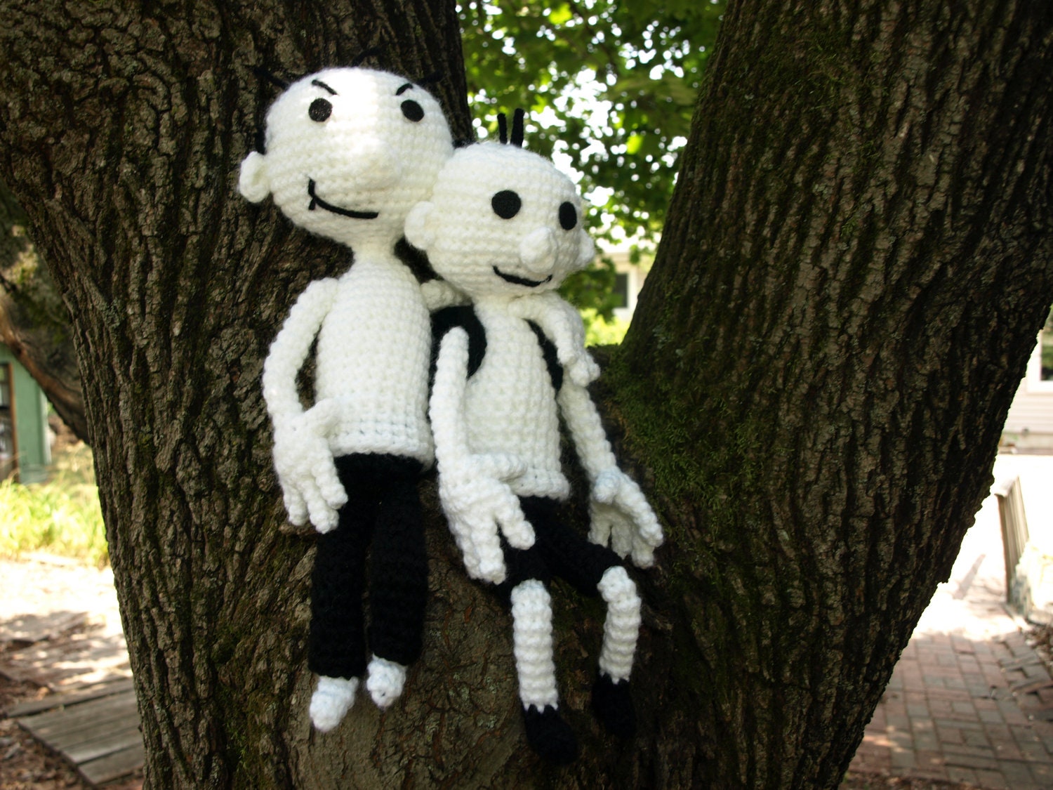 Greg and Rodrick figures, The Diary of a Wimpy Kid