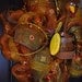 Thanksgiving Wreath, Thanksgiving, Thanksgiving Decoration, Thanksgiving Decor, Turkey, Turkey Wreath, Wreath, Deco Mesh Wreath, Fall