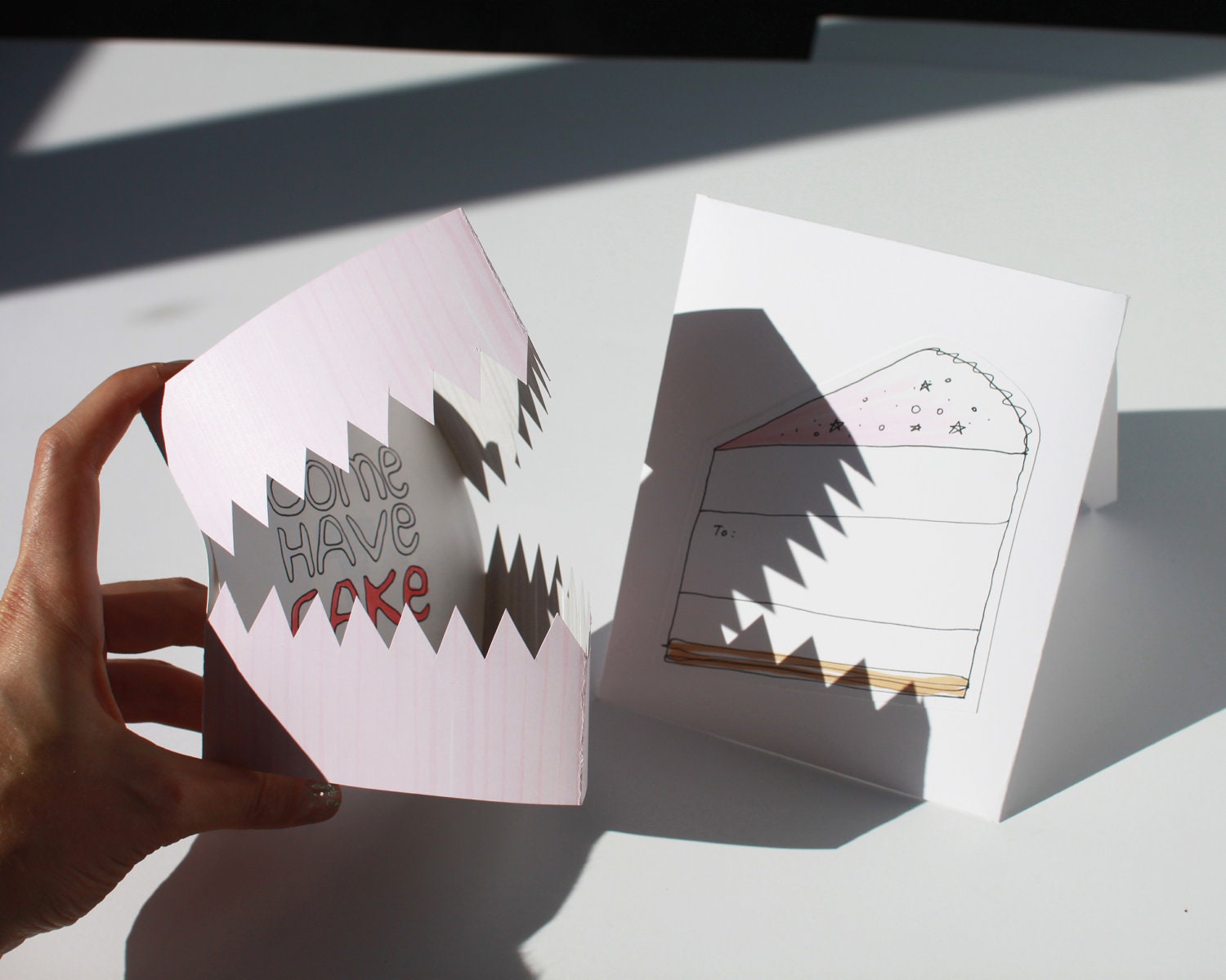 Birthday Cake Card Set