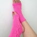 Pink flambe toeless yoga socks ,socks,pilates,flip flops,sandals,home slippers