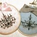 His 'n' Hers  - Chandelier embroidered wall art